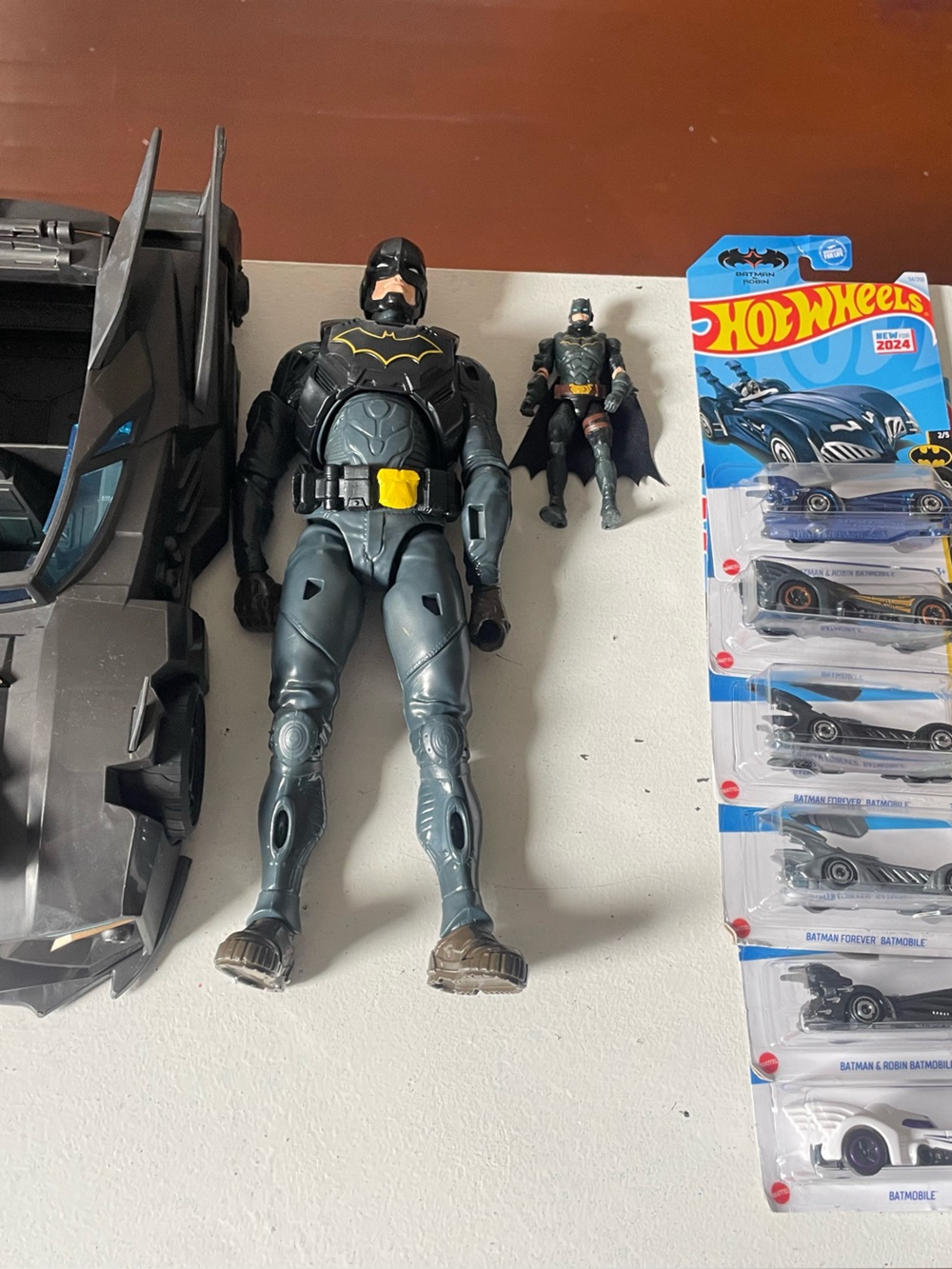 Batman Figure Set with Black and Yellow Accents